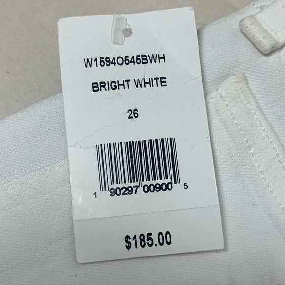 rag & bone bright white crop flare 26 - Picture 9 of 9